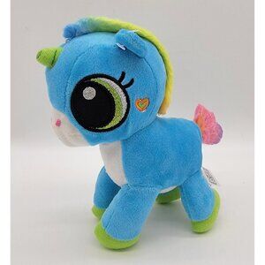 Fiesta Toys Rainbow Pony Unicorn Plush Stuffed Animal